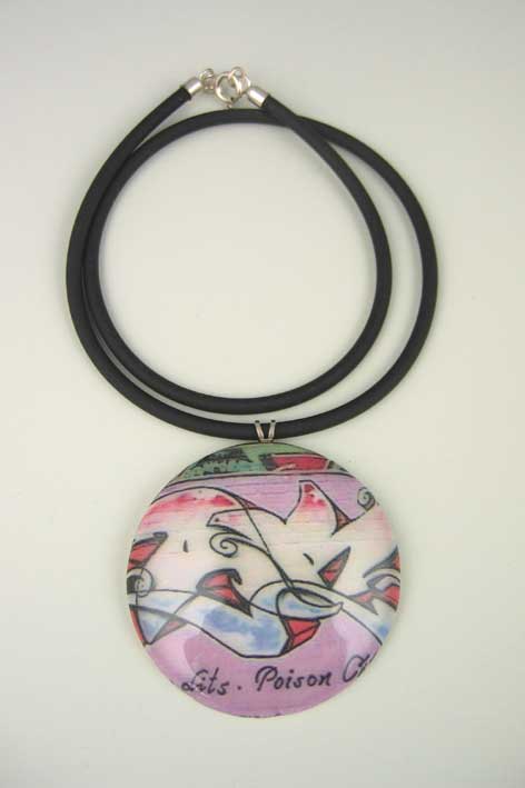 View Poison Pink pendant
